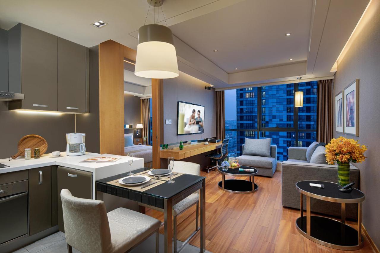 Ascott Raffles City Peking Exteriör bild