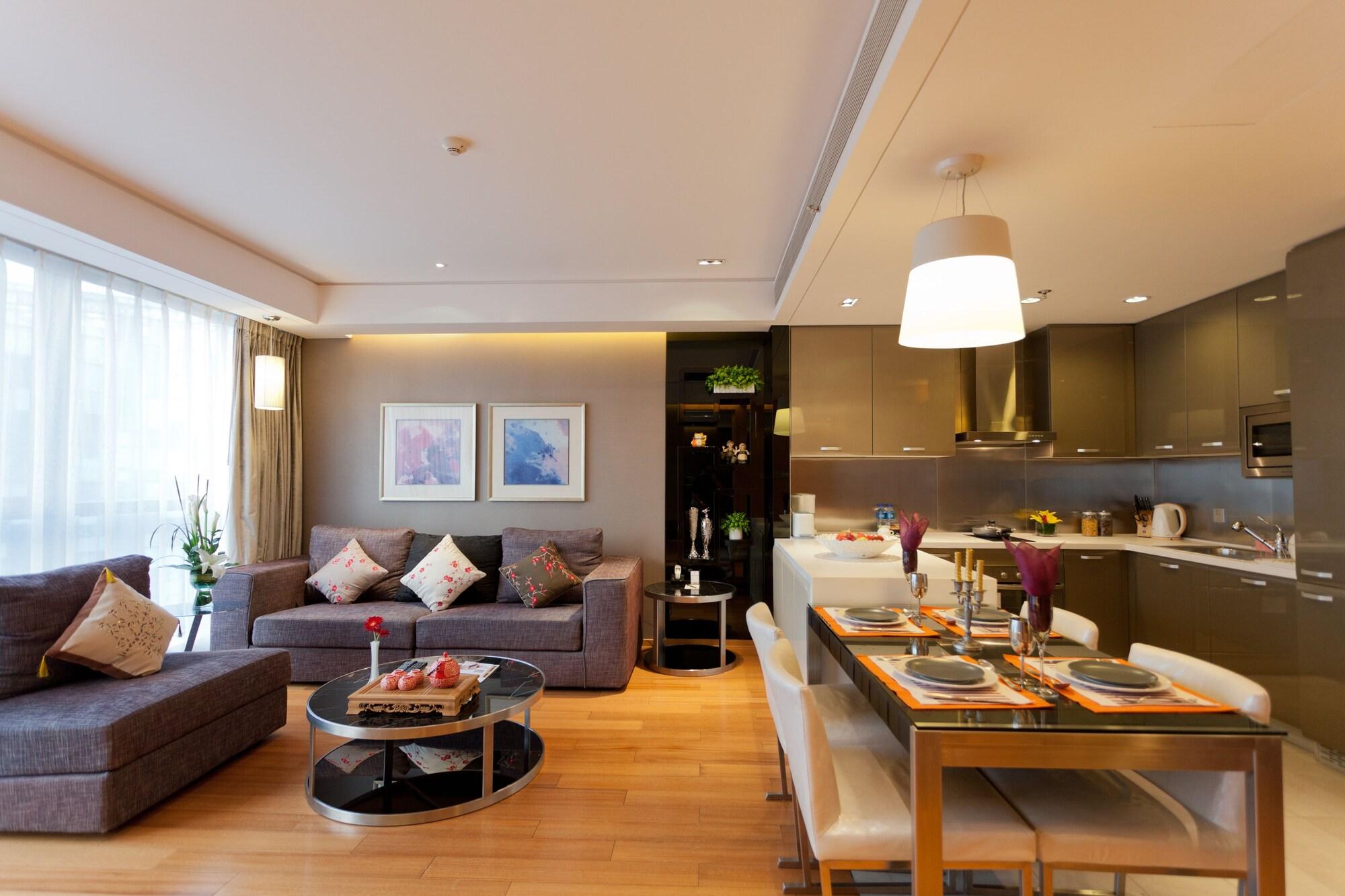 Ascott Raffles City Peking Exteriör bild