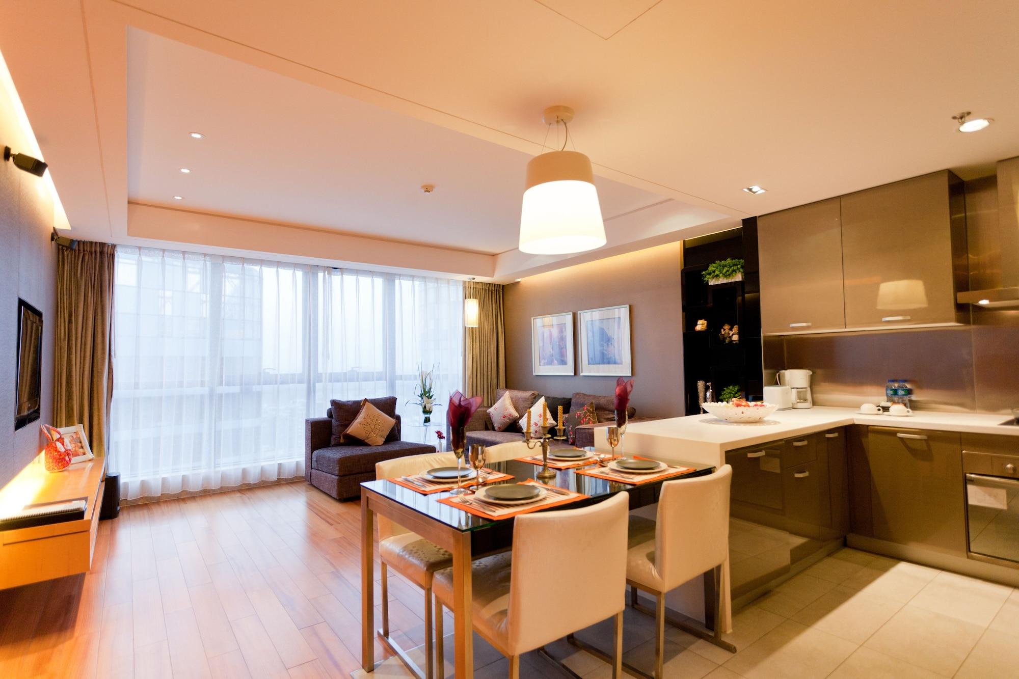 Ascott Raffles City Peking Exteriör bild