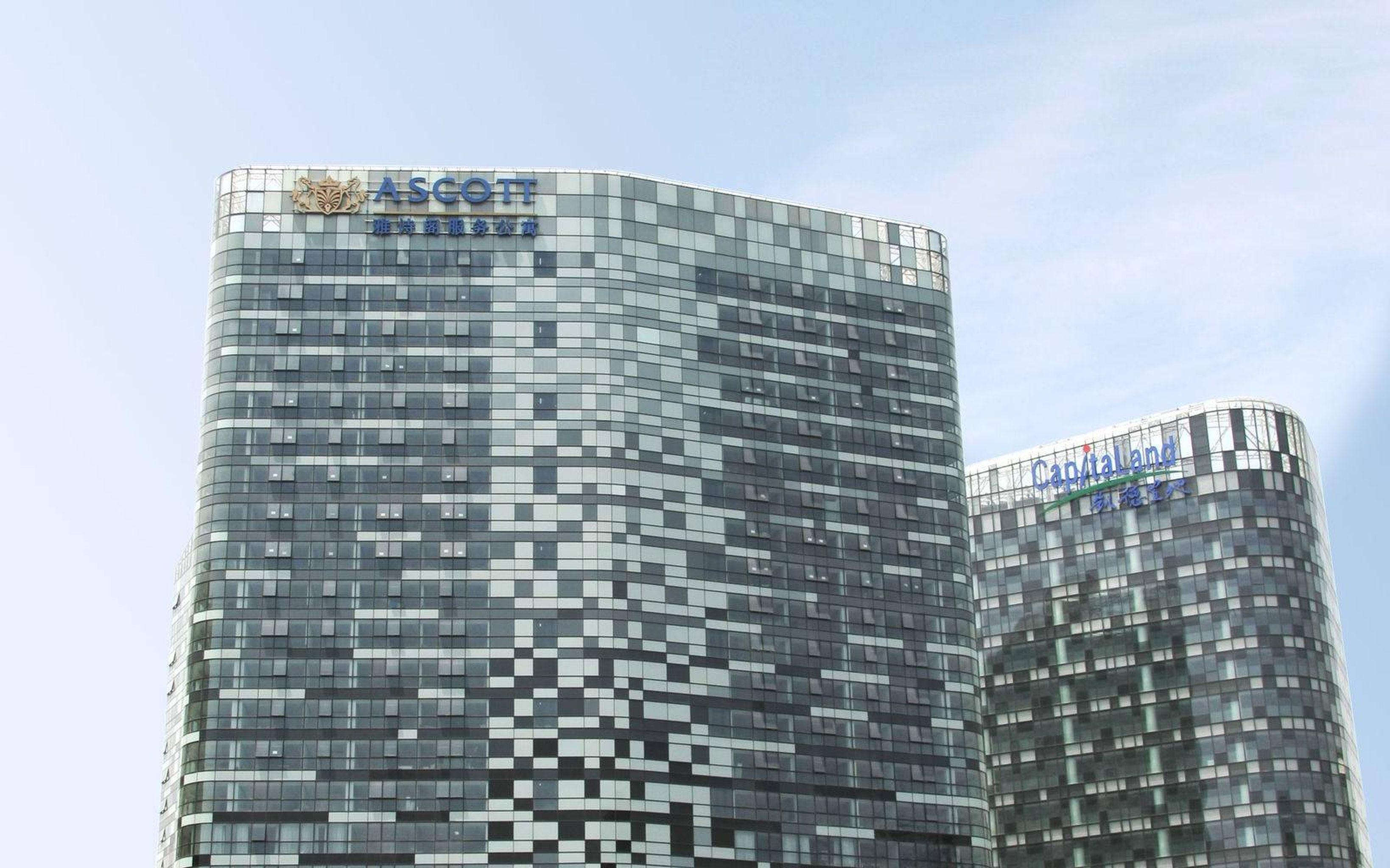 Ascott Raffles City Peking Exteriör bild