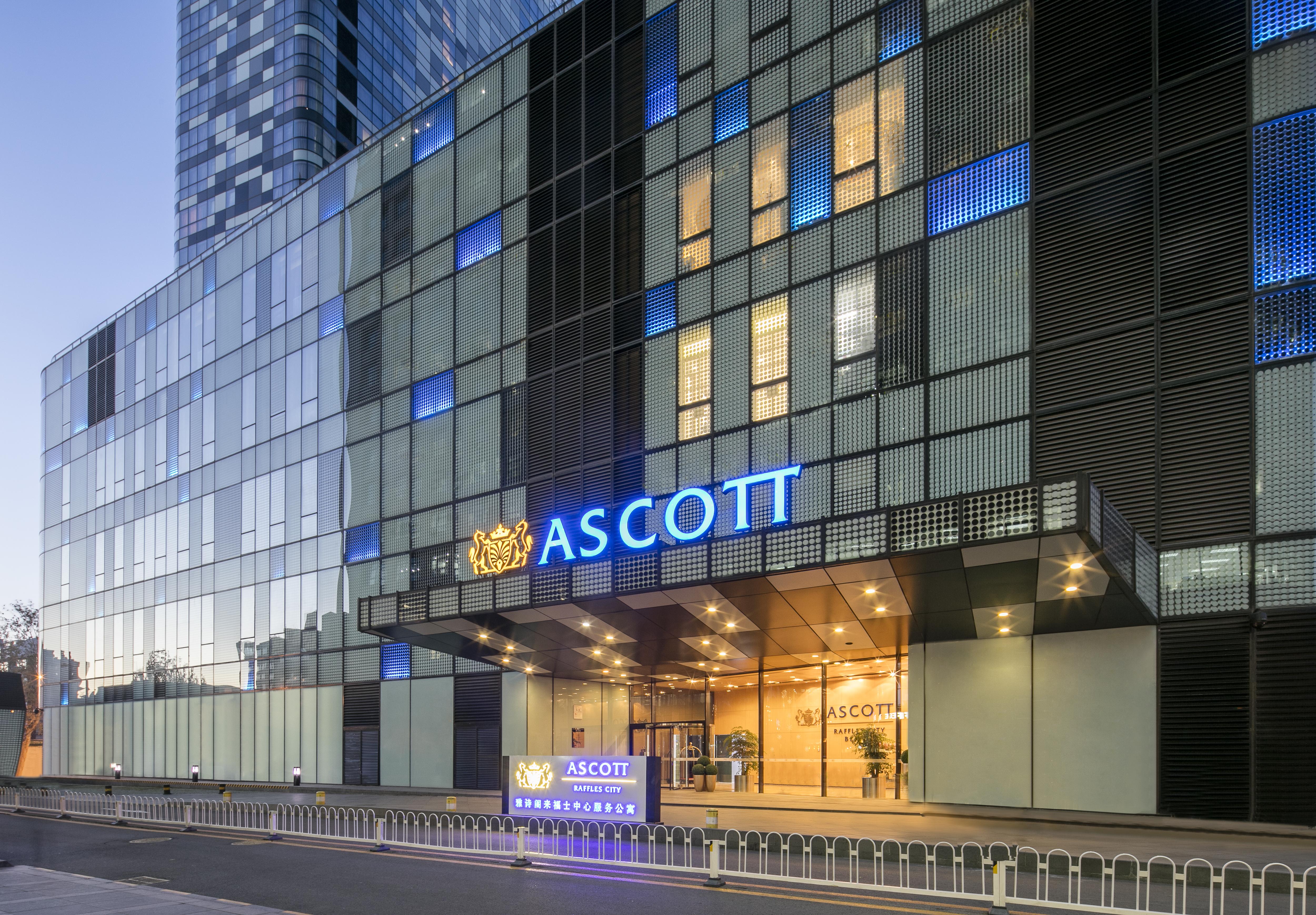 Ascott Raffles City Peking Exteriör bild
